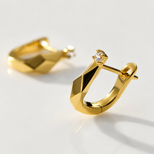 14K მოოქროვილი საყურე