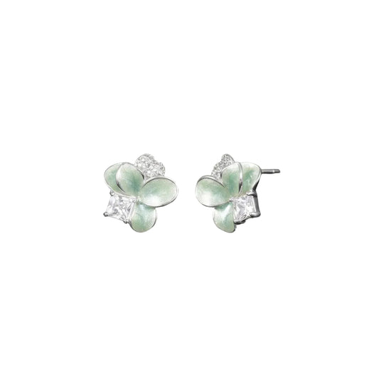 საყურე ვერცხლის საკიდებით