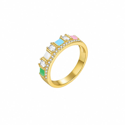 14k მოოქროვილი ბეჭედი