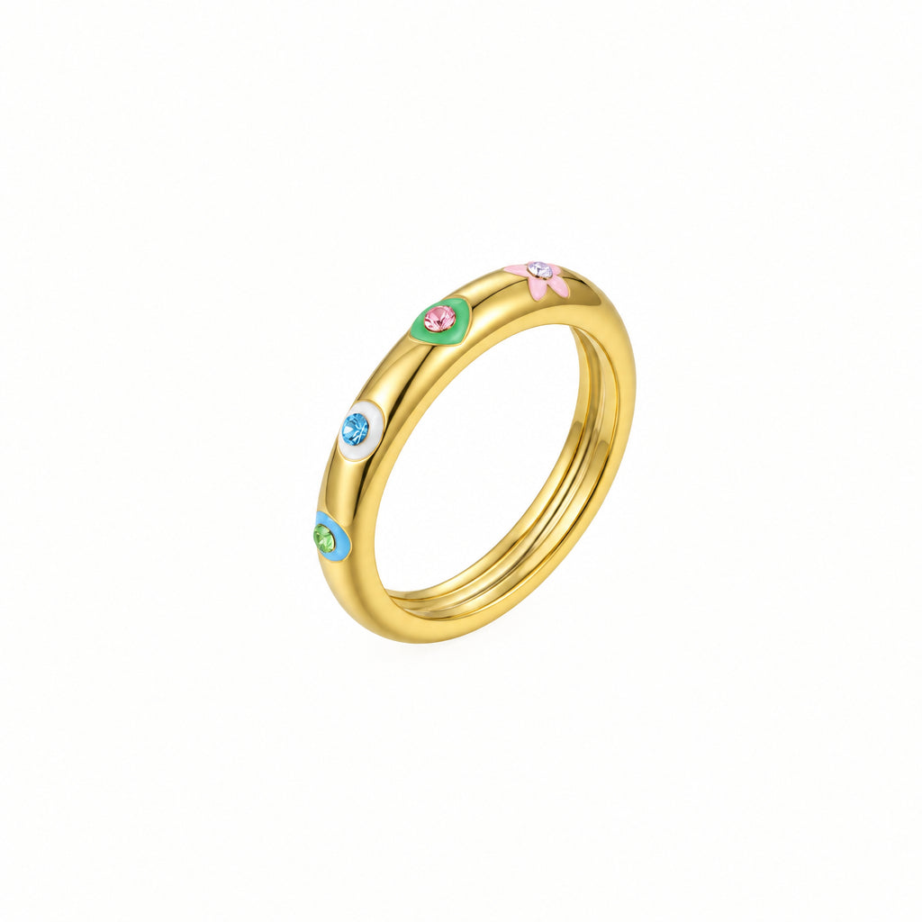 14k მოოქროვილი ბეჭედი